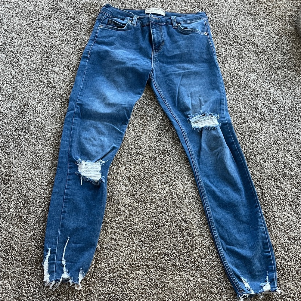 Free People skinny jeans